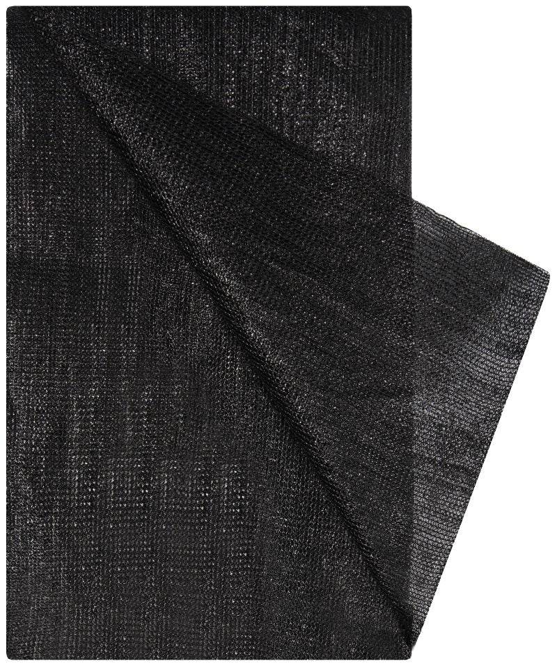 Shade Cloth, 90%-95% Sunblock UV Protection, 6.5 FT X6 FT can Custom Size Sun Mesh Net for Garden Plant Cover, Flowers and Greenhouse, Black - Image 1