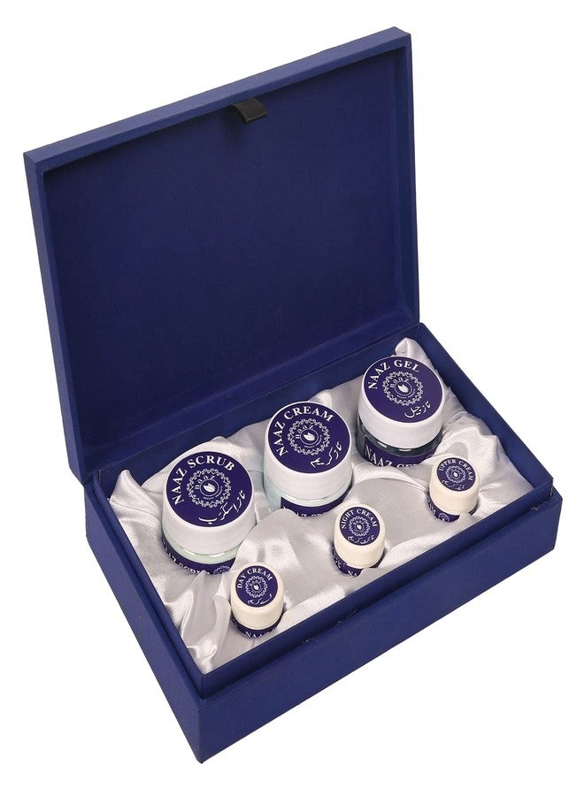 Naaz Pigmentation Kit (Size - Big) (700 gms) (Package Include Scrub, Cream, Gel, Day Cream, Night Cream, Upper Cream) - Image 1