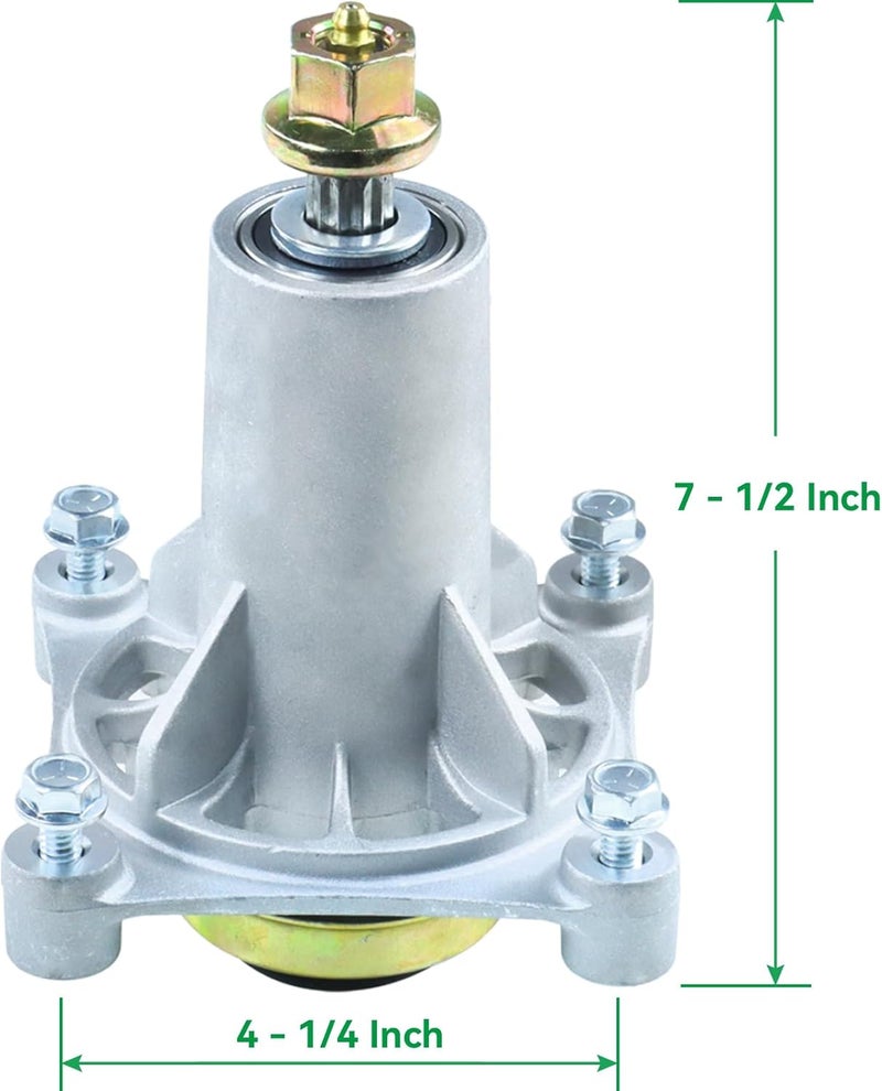 POSEAGLE 3 Pack Pre-Greased 587819701 Spindle Assembly Kit Replaces Craftsman 187281 Mandrel Assembly Craftsman 187292 192872 Husqvarna 587819701 Mandrel Assembly 532187281 587125401 587820301 - Image 3