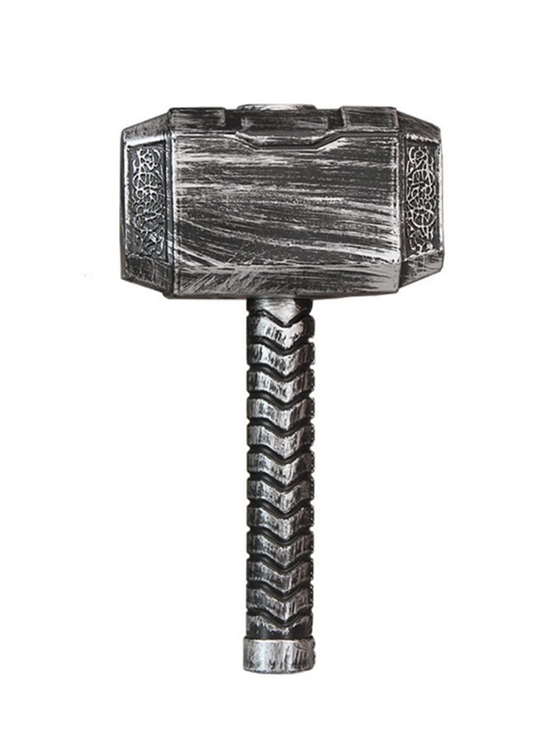 24cm هامر تأثيري شخصية ثور مطرقة أسلوب نموذج أسلحة هدية للأطفال فيلم مادة معدنية أبطال أمريكيون خارقون سلاح - Image 4