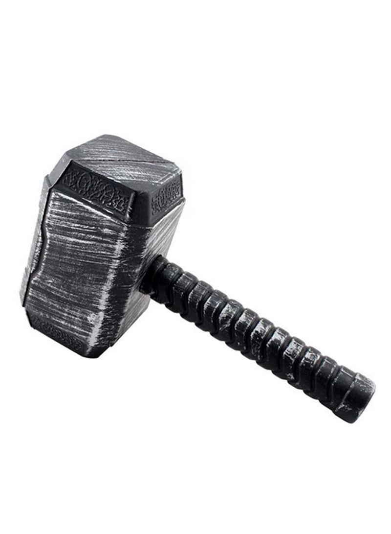 24cm هامر تأثيري شخصية ثور مطرقة أسلوب نموذج أسلحة هدية للأطفال فيلم مادة معدنية أبطال أمريكيون خارقون سلاح - Image 3