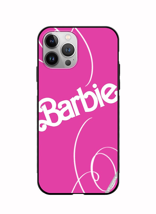 VR CREATIVE Protective Case Cover For Apple iPhone 11 Pro Max Barbie Lines Design Multicolour - Image 1