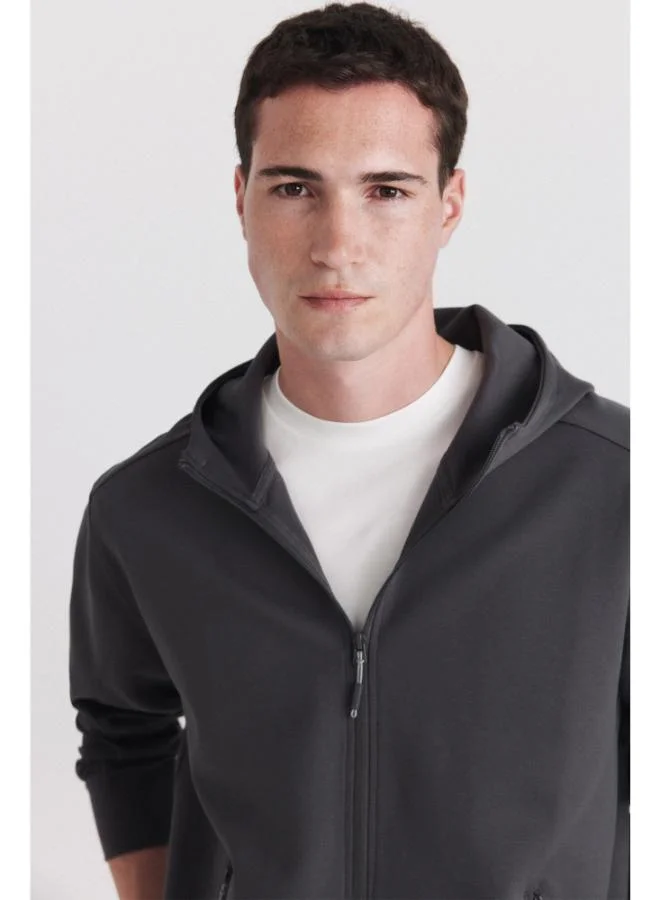Springfield  Technical hooded sweatshirt for Men | Best Price UAE
