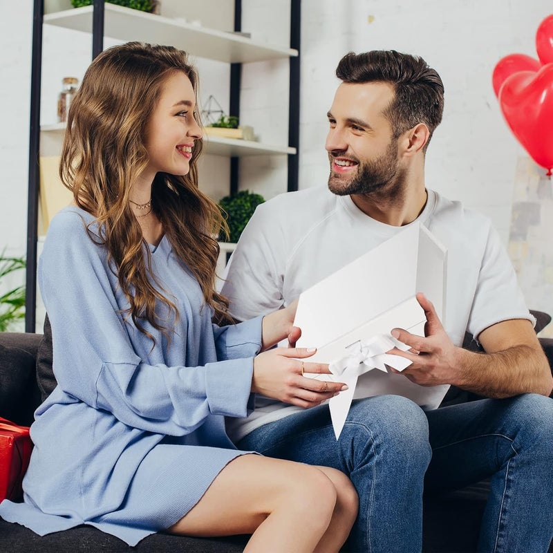 VRB Dec علبة هدايا متعددة الاستخدامات مزينة برباط - 1 قطعة - Image 5