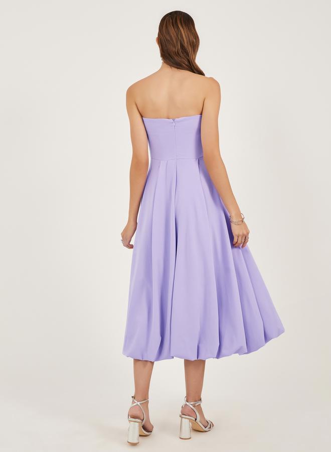 Styli Strapless Midi Dress - Image 5