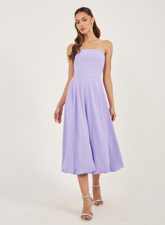 Styli Strapless Midi Dress - Image 2