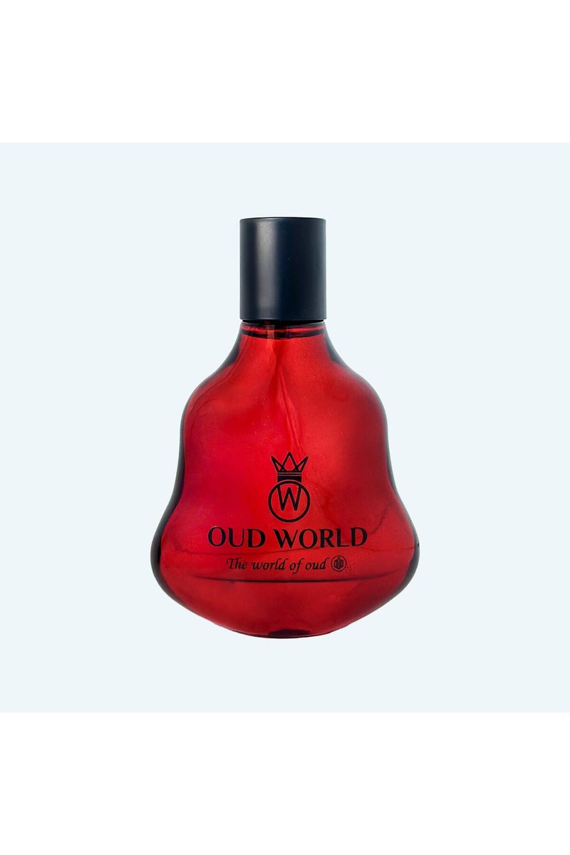 OUD WORLD Vibe Collection Valentine Red Eau de Parfum 50ml | Fruity Floral Woody Perfume | Arabian Oud Inspired - Image 4