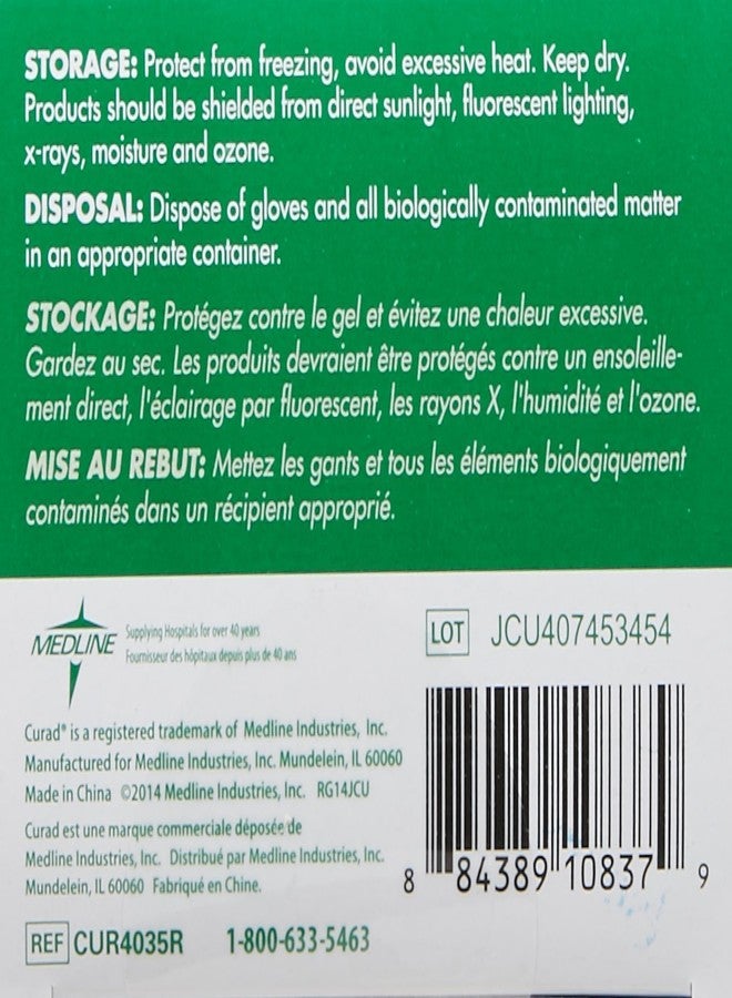 CURAD Powder-Free Vinyl Exam Gloves-50 ct - Image 2