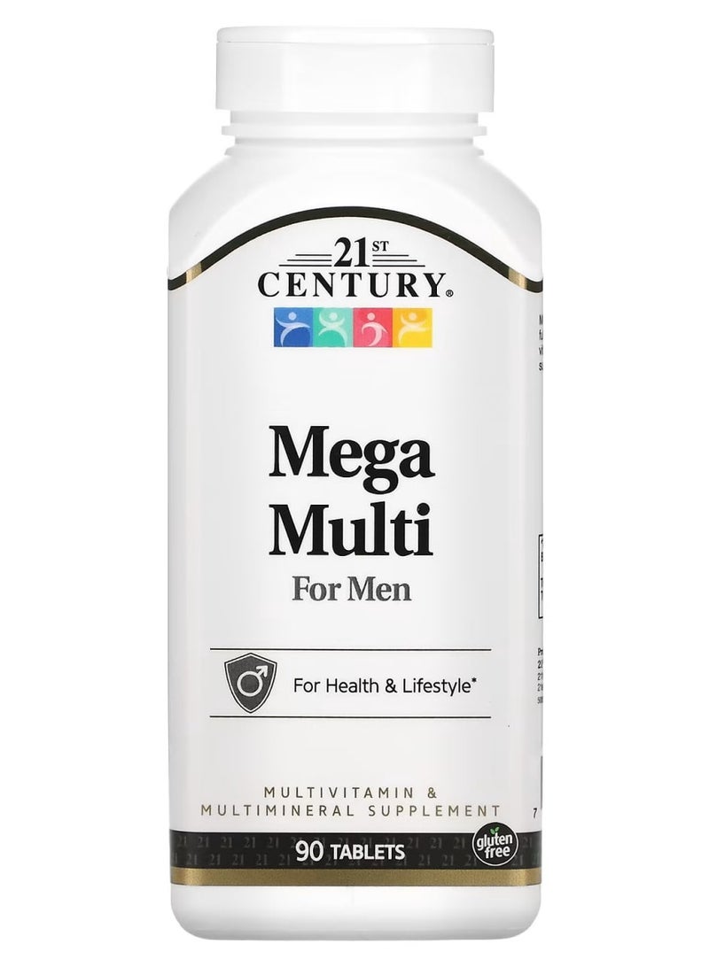 Mega Multivitamin & Multimineral, 90 Tablets