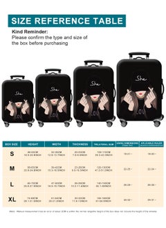URbazaar Elastic Travel Luggage Cover Travel Suitcase Protective Cover for Trunk Case Apply to 18-30 inch luggage Suitcase Cover  - Image 4
