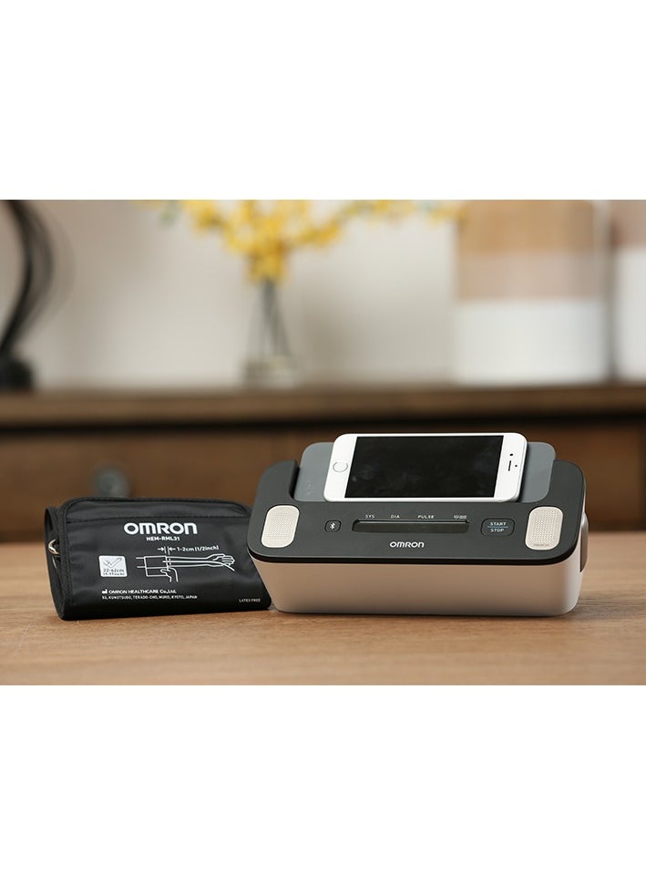 Omron - OMRON Complete Smart Home Blood Pressure Monitor and ECG for Hypertension Monitoring and AFib screening at Home - Image 1