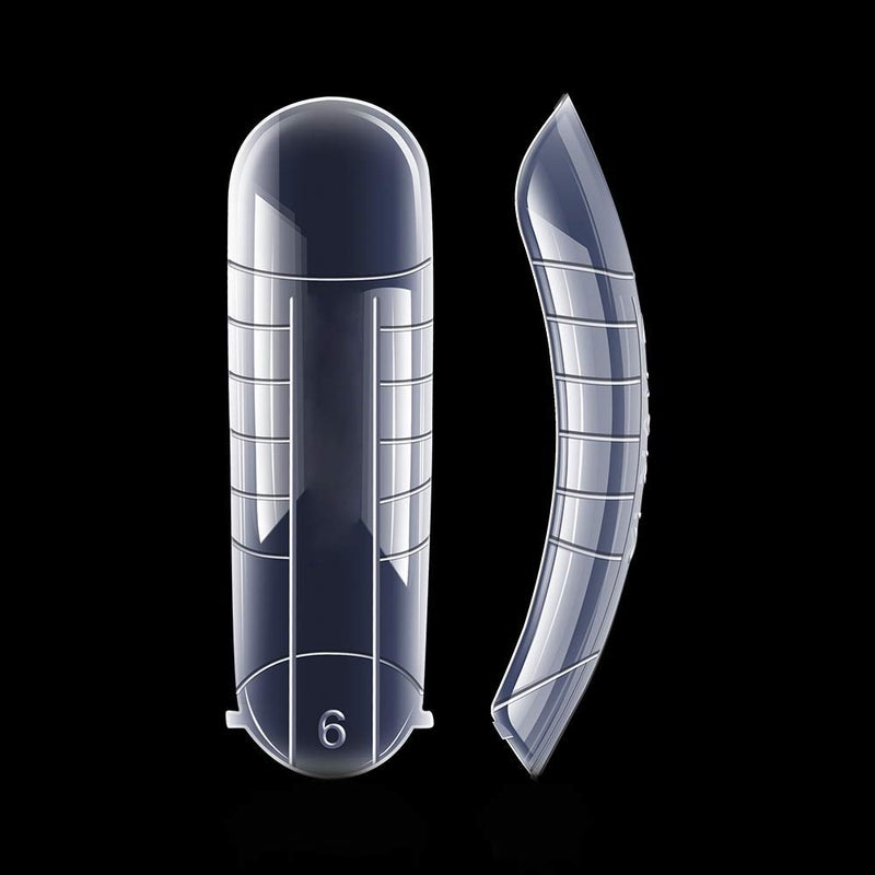 Liffly 120PCS/Case Dual Forms Nail Mold 12 Size With Scale Gift - Image 2