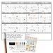 Clever Clean Large Dry Erase Wall Calendar  48x60 2026 Undated Yearly Wall Calendar for Home Office School Projects  Jumbo Erasable and Reusable Laminated Yearly Planning Board - Image 2