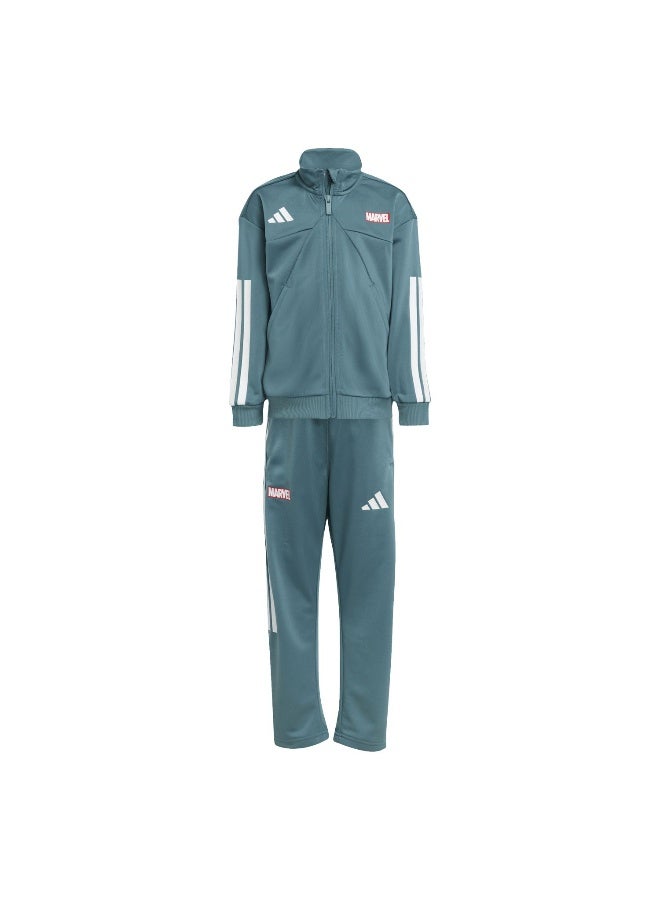 Adidas Lk Mrvl Sm Ts Green Training Suits For Kids 4-5Y - Image 1