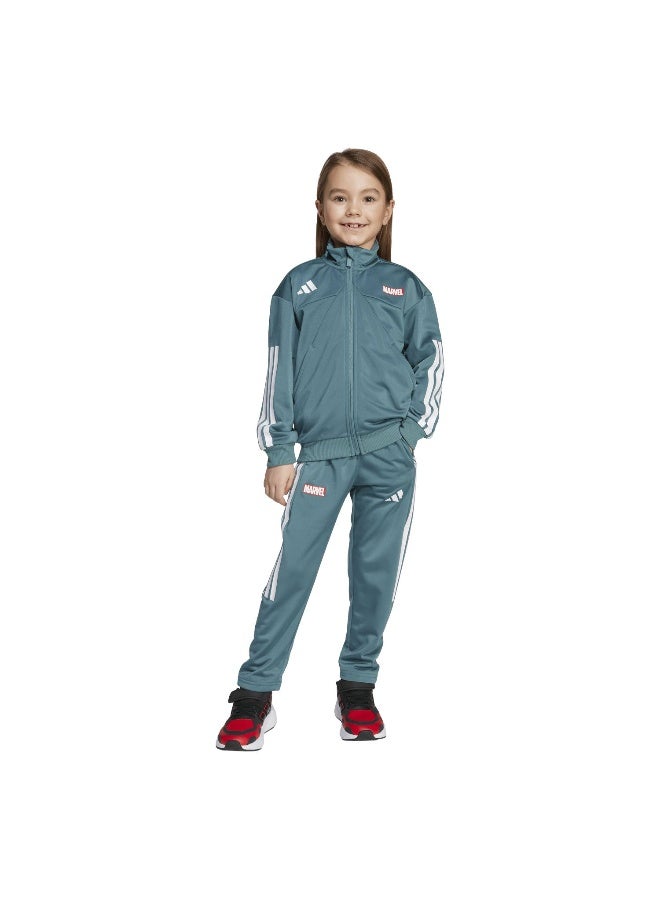 Adidas Lk Mrvl Sm Ts Green Training Suits For Kids 4-5Y - Image 5