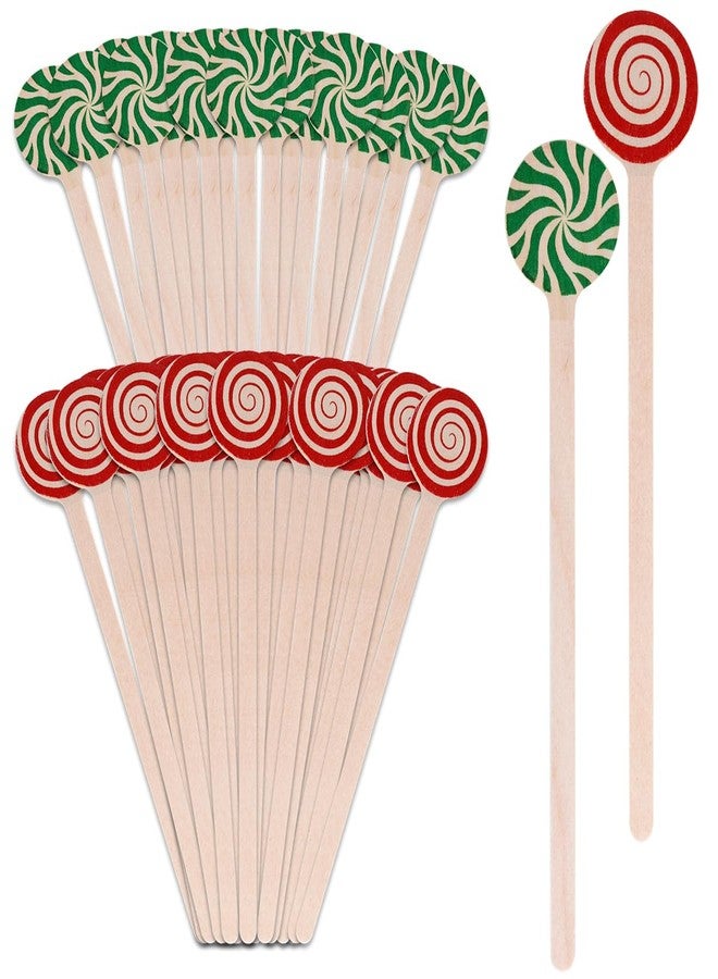 ميفنجدا 120 قطعة من أعواد تقليب القهوة الخشبية، أعواد تقليب الكوكتيل الخشبية للاستخدام مرة واحدة، أعواد تقليب الحليب الخشبية المستديرة، أعواد تقليب خشبية بطول 6 بوصات لمشروبات القهوة والكوكتيل والشوكولاتة والمشروبات الساخنة - Image 2