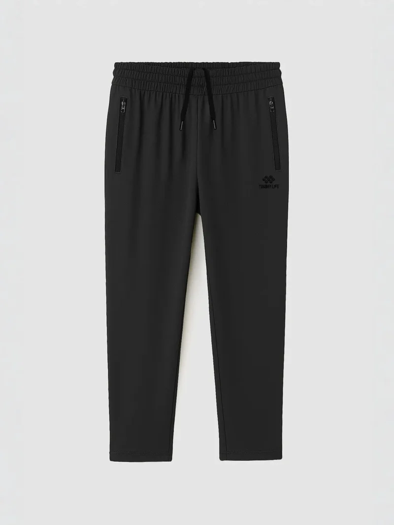تومي لايف TOMMY Men’s Straight-leg Sweatpants