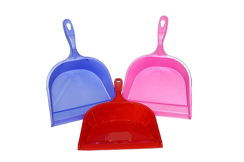 MAMTA Creations Unbrekable DustpanSupdi Dust Collector Pan for Home and Kitchen Pack of 3 Plastic Dustpan