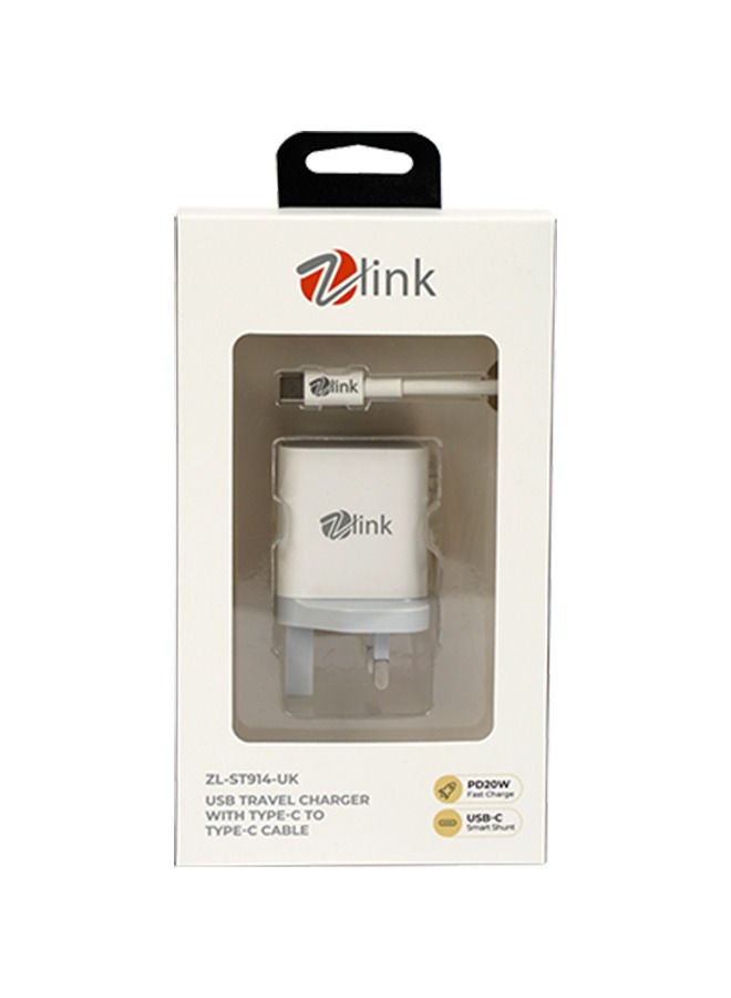 ZLink USB Charger Kit 20W UK plug - Image 3