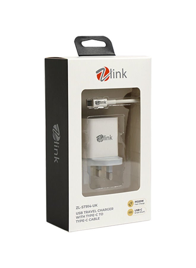ZLink USB Charger Kit 20W UK plug - Image 2