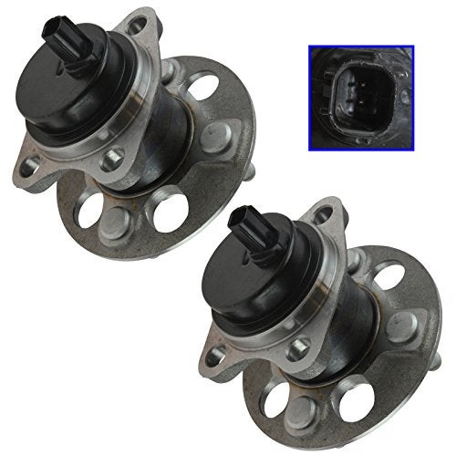 TRQ Rear Wheel Hub Bearings Assembly Set Compatible with 2013 Scion iQ 2012-2019 Toyota Prius C 2007-2014 Yaris - Image 5