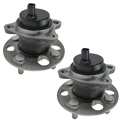 TRQ Rear Wheel Hub Bearings Assembly Set Compatible with 2013 Scion iQ 2012-2019 Toyota Prius C 2007-2014 Yaris - Image 4
