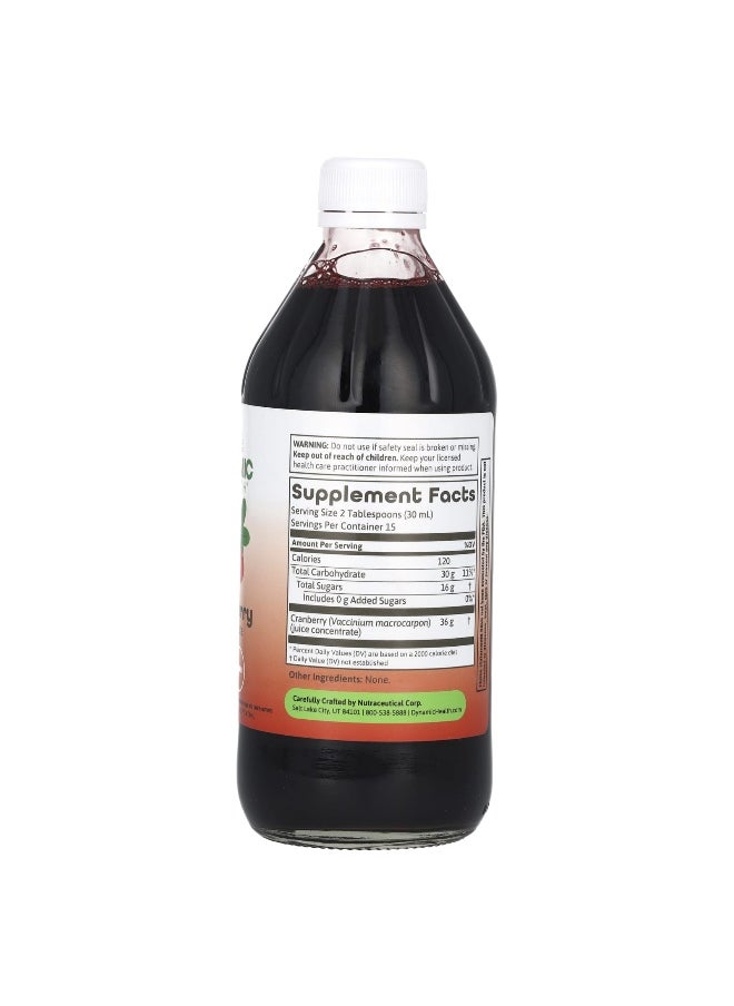 Dynamic Health Dynamic Health, Cranberry Concentrate, Glass, 16 fl oz (473 ml)  - Image 2