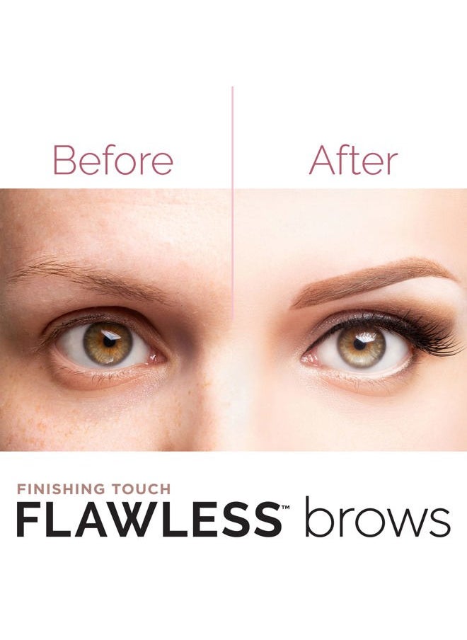 finishing touch Flawless Brows Eyebrow Hair Remover Electric Razor for Women with LED Light for Instant and Painless Hair Removal  - Image 5
