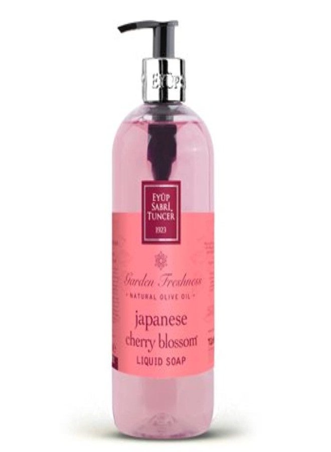 EST 100% Natural Olive Oil Liquid Soap - Cherry Blossom 500ml