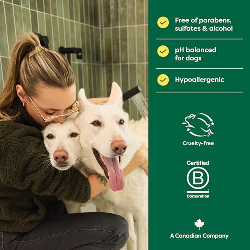 Earth Rated Deshedding Dog Shampoo, Hypoallergenic 3-in-1, Shampoo & Conditioner for Dogs & Puppies, Deodorizing, 98.5% Natural Origin Ingredients, 16 oz - Image 4