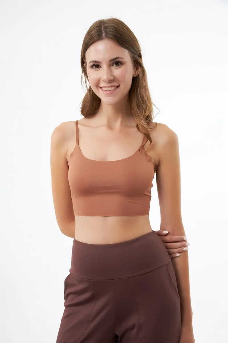 COTTONHILL Adjustable Thin Strap Laser Cut Crop Bustier 3-Pack-7