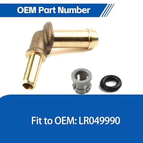 HEWEIXH Thermostat Water Outlet Tube Connector Kit LR049990 Compatible with Jaguar Land Rover - Image 3