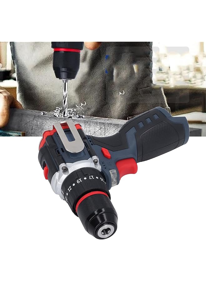 erorex Electric Drill Driver For Woodwork 80N.M Strong Torsion Power 16.8V Battery 5.71 X 7.87In Compact Portable For Woodwork Metal Ceramics Screw - Image 4