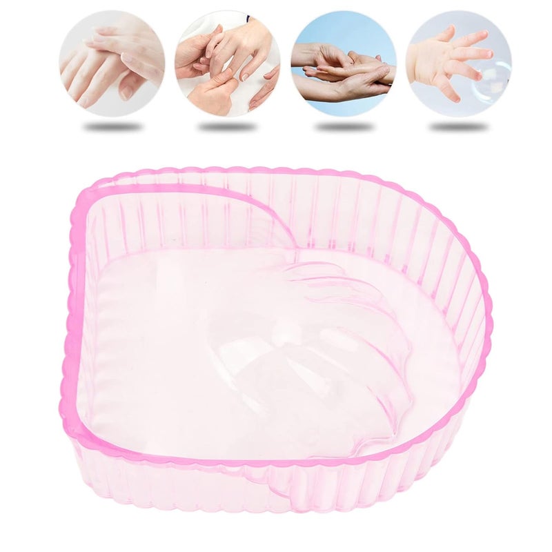 All space matching look Hand Soaking Bowl, Acrylic Thicken Soften Dead Remover Manicure Bowl Gel Nail Remover Acetone Soaking Bowls for Nail Salon(Pink) Single & bulk storage compatible - Image 4