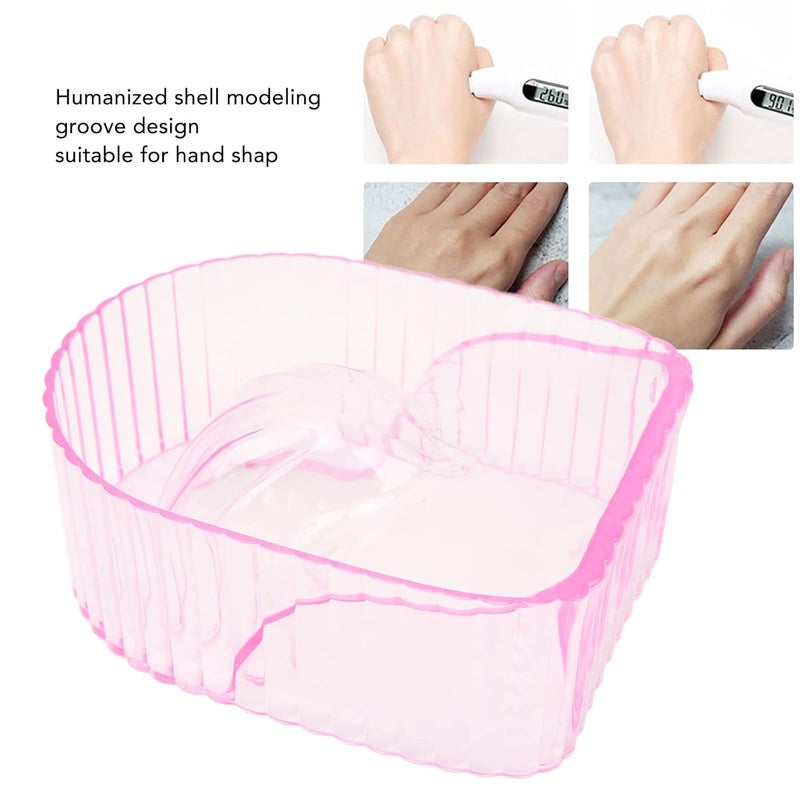 All space matching look Hand Soaking Bowl, Acrylic Thicken Soften Dead Remover Manicure Bowl Gel Nail Remover Acetone Soaking Bowls for Nail Salon(Pink) Single & bulk storage compatible - Image 3
