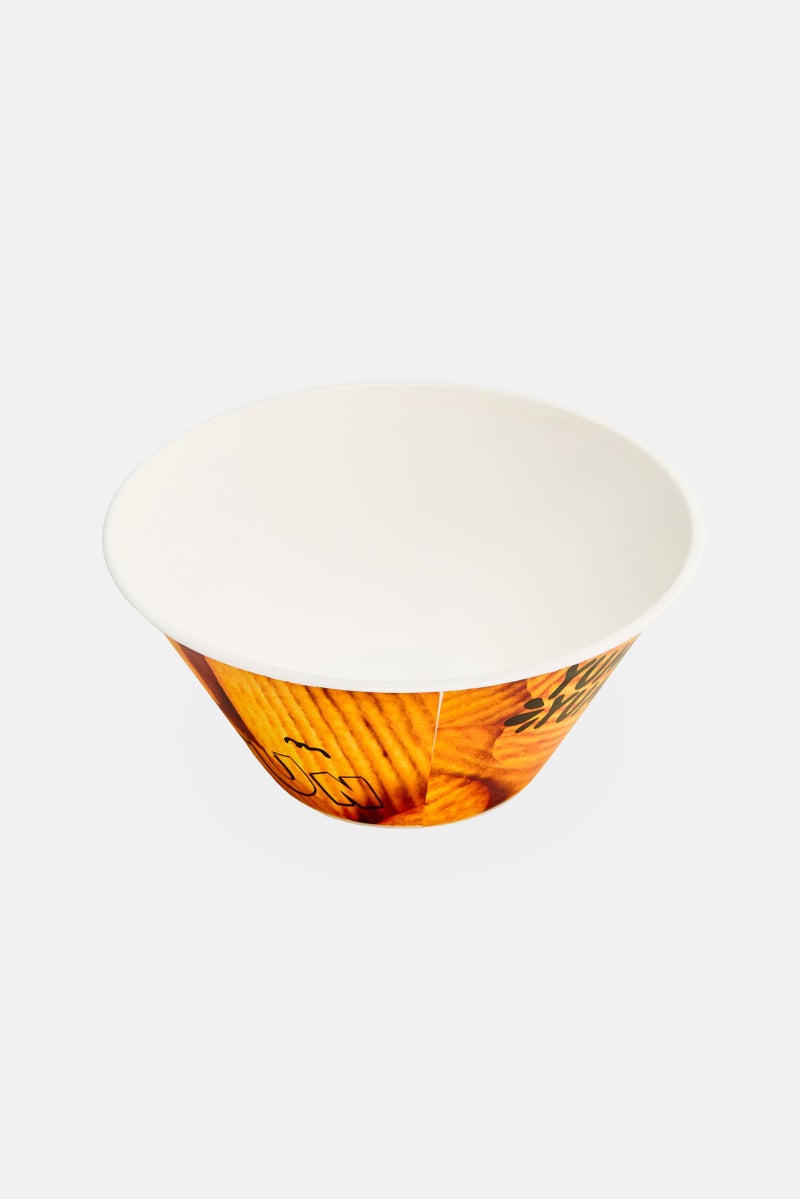 HEREVIN Graphic Print Plastic Snacks Bowl, Multicolor - Image 2
