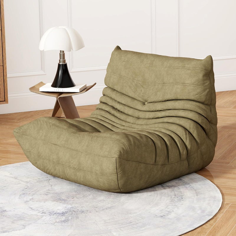 Snug Sofee Bean Bag Chair for Adults, Bean Bag Sofa - Adult Size with Soft Waterproof Fabric for Living Room, Apartments, Reading Corner, Gaming, and Movie Venue (Olive Green) - Image 1