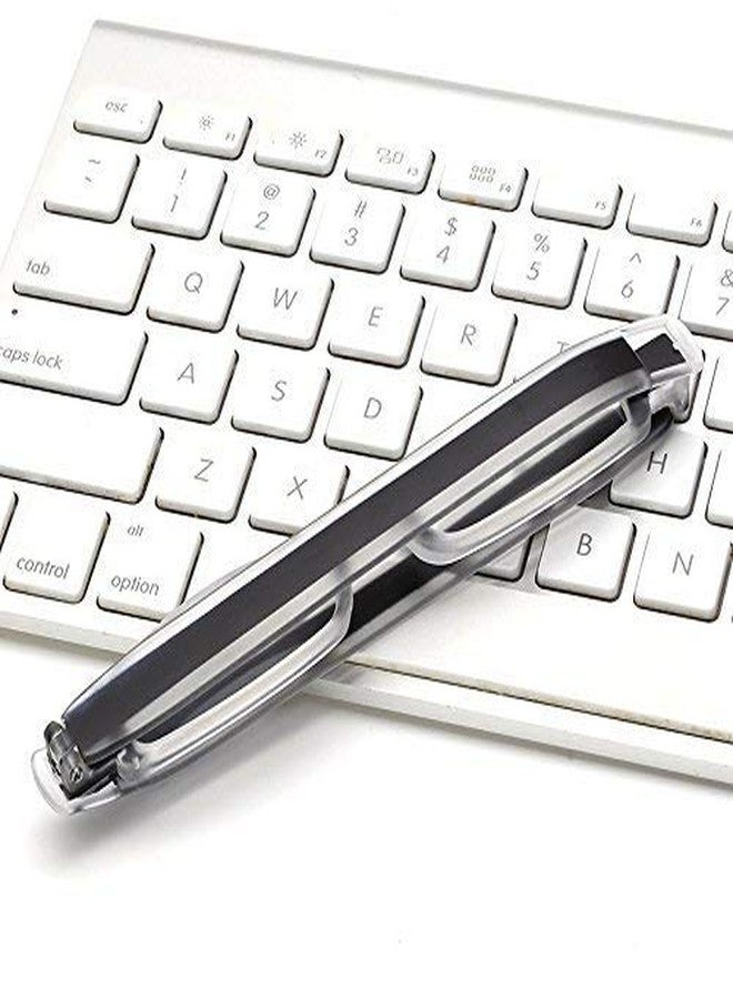 AEC ID 180 Library 1 Rotating Tube Pen Clip Folding Reading Glasses (+1.50, Black) - Image 5