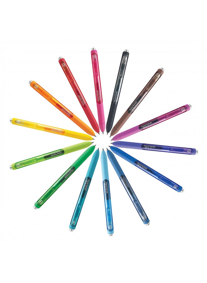 Paper Mate Paper Mate InkJoy Gel Pens | Medium Point (0.7mm) | Assorted Colours | 14 Count  - Image 1