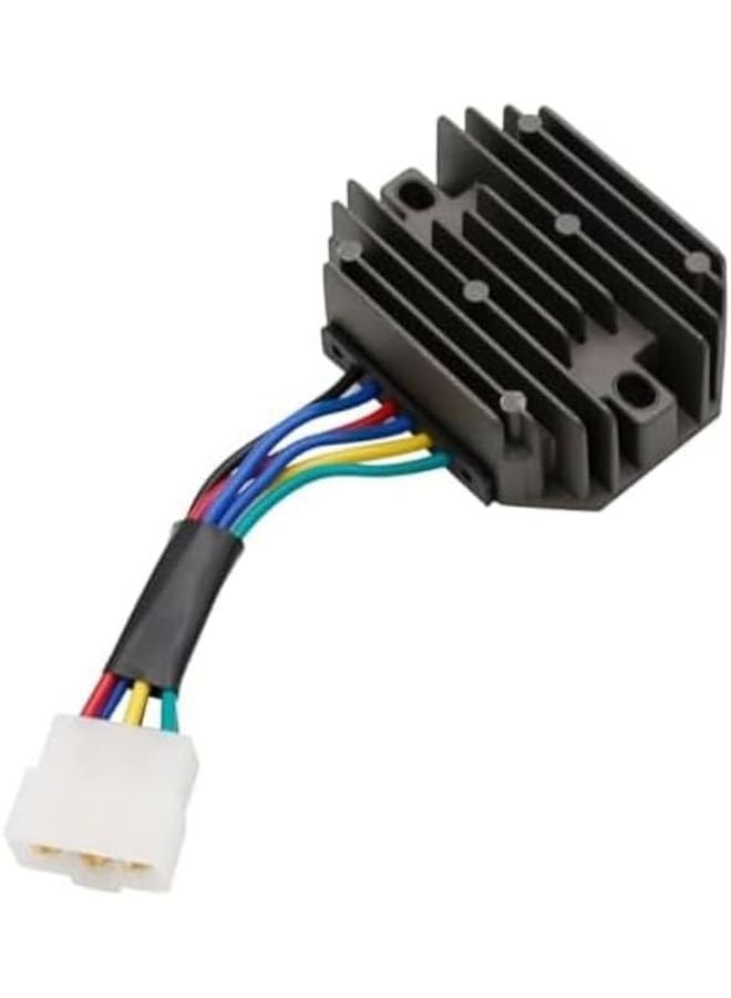12V 6 Wire Voltage Rectifier Regulator Compatible with Kubota Tractor T1770 T1870 T1460 T1560 T1600 T1700 T1760 - Image 2