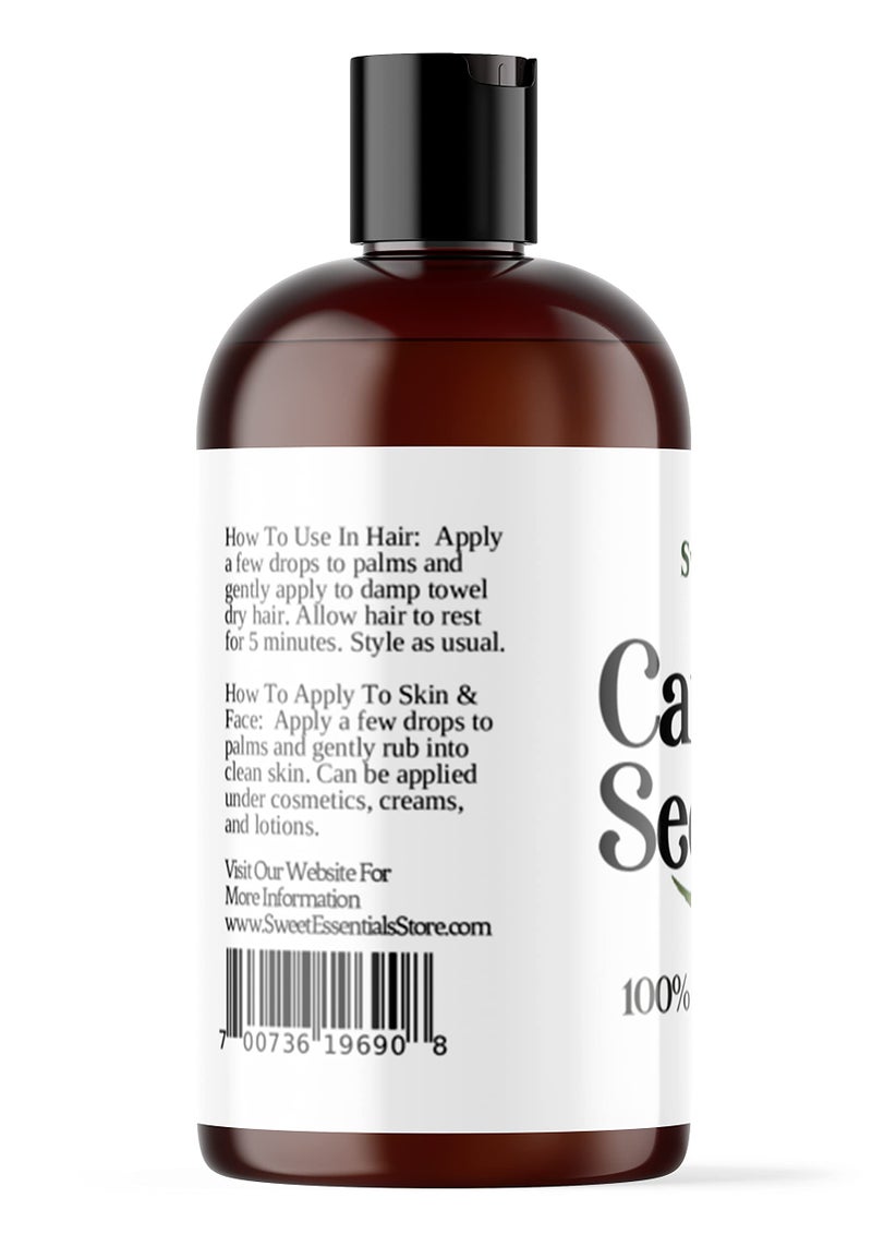 Sweet Essentials Organic Camellia Seed Oil | Imported From Japan | 4oz Bottle | 100% Pure | 100% Organic | For Hair & Skin Use | Japanese Beauty Oil | Camellia Oleifera - Image 2
