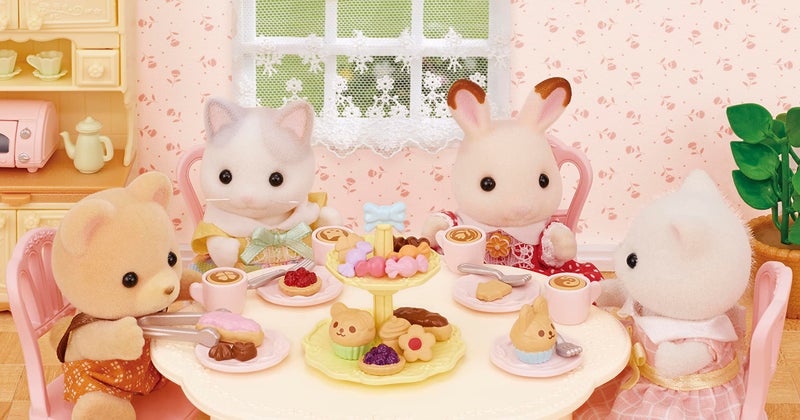 EPOCH PS Sylvanian Families Furniture Sweets Party Set, Mosquito - 426, Multicolor - Image 5