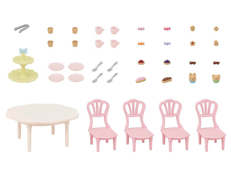 EPOCH PS Sylvanian Families Furniture Sweets Party Set, Mosquito - 426, Multicolor - Image 3