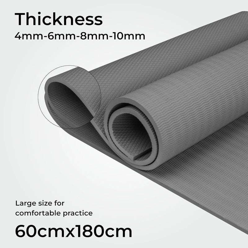 Nivia Anti-Skid Yoga Mat - Military Green - Image 5