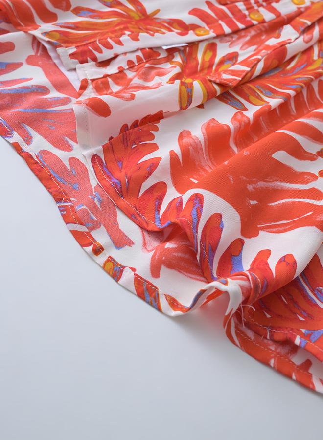 بيلا مودا فستان بطبعة استوائية - Image 5