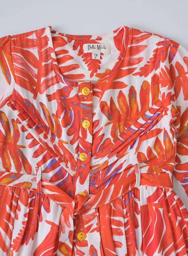 بيلا مودا فستان بطبعة استوائية - Image 4