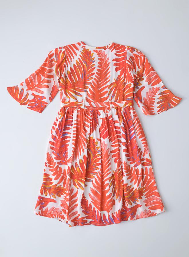 بيلا مودا فستان بطبعة استوائية - Image 3