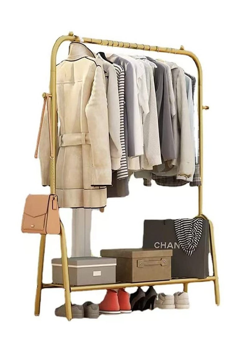 DUSALA - Modern Garment Rack freestanding Retail Display Clothes Hanger Stand  bedroom Organizer for Clothes. - Image 1