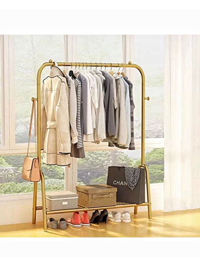 DUSALA - Modern Garment Rack freestanding Retail Display Clothes Hanger Stand  bedroom Organizer for Clothes. - Image 1
