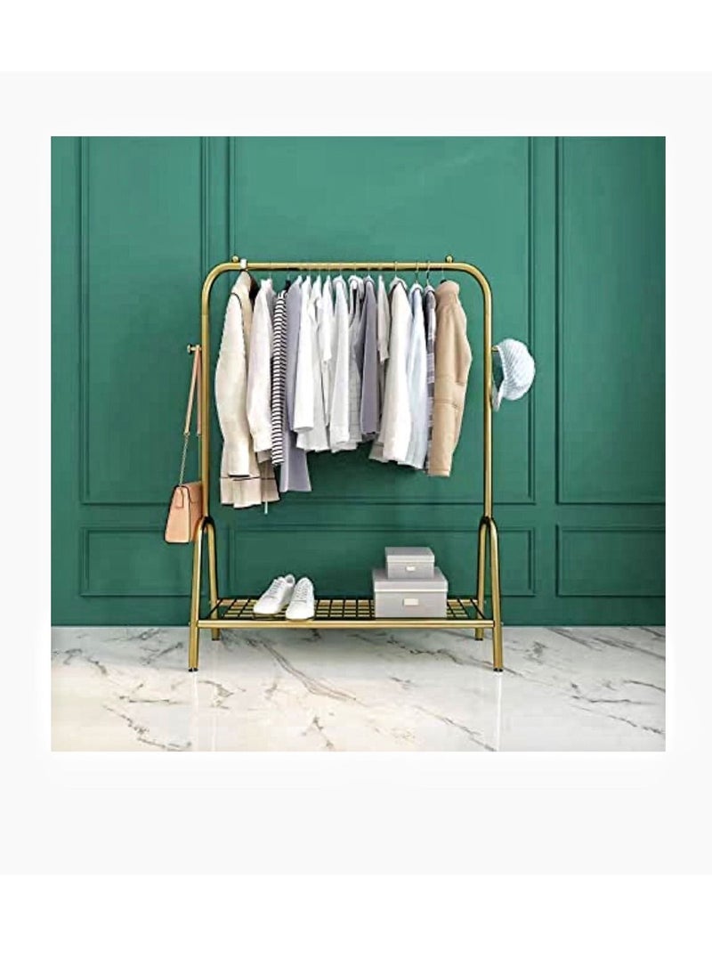 DUSALA - Modern Garment Rack freestanding Retail Display Clothes Hanger Stand  bedroom Organizer for Clothes. - Image 1